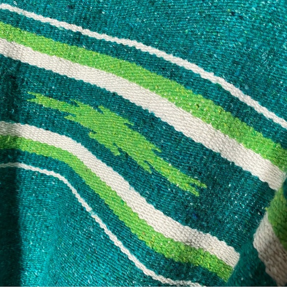 Vintage Carrot Co. Original Cocol Green Southwestern Oversized Bomber Jacket M - Picture 9 of 16